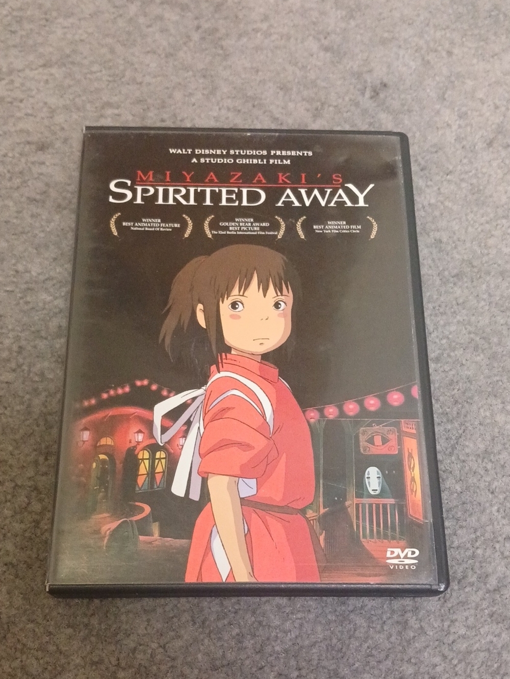 Spirited Away DVD (Red Cover)